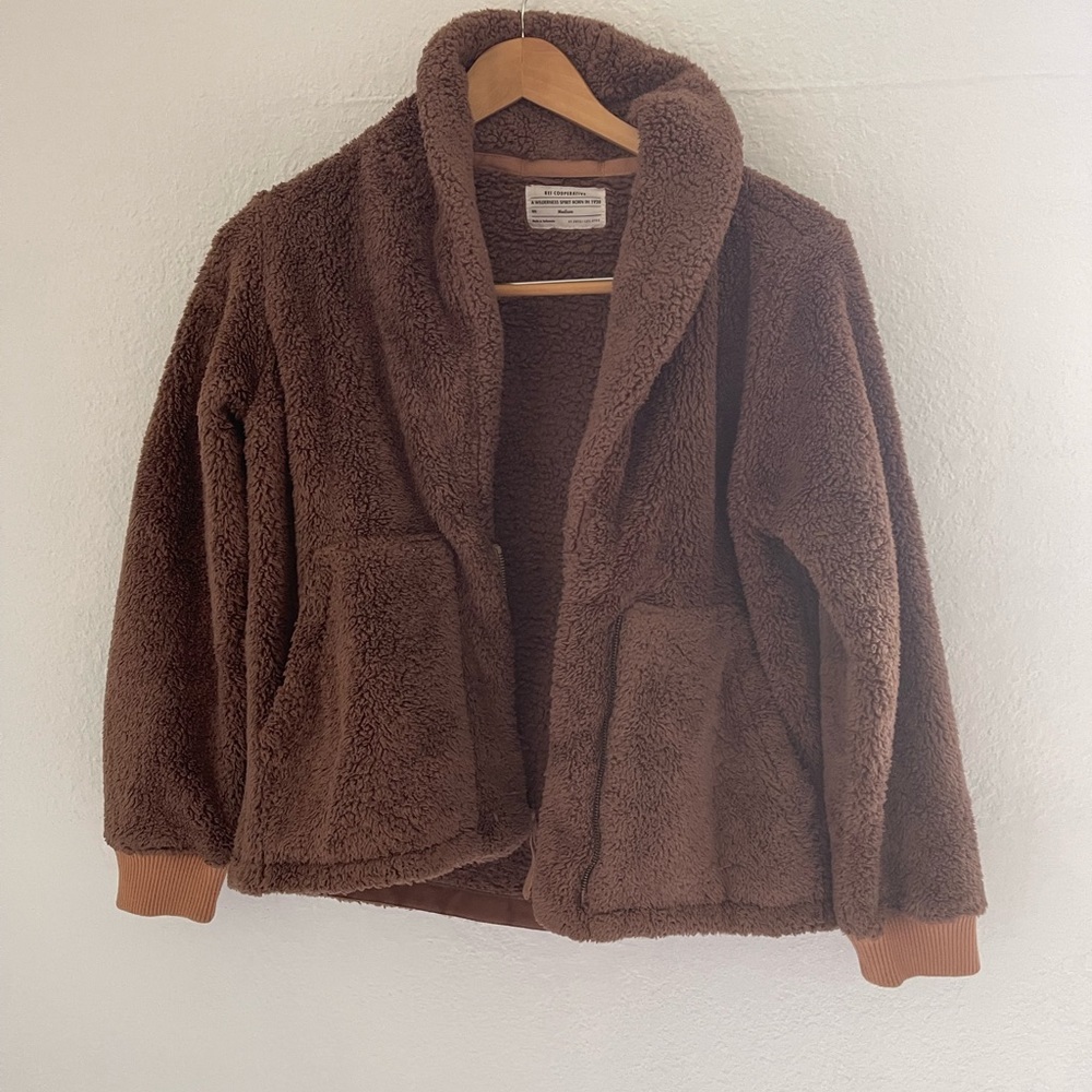 REI Teddy Sherpa jacket -never worn- NWOT